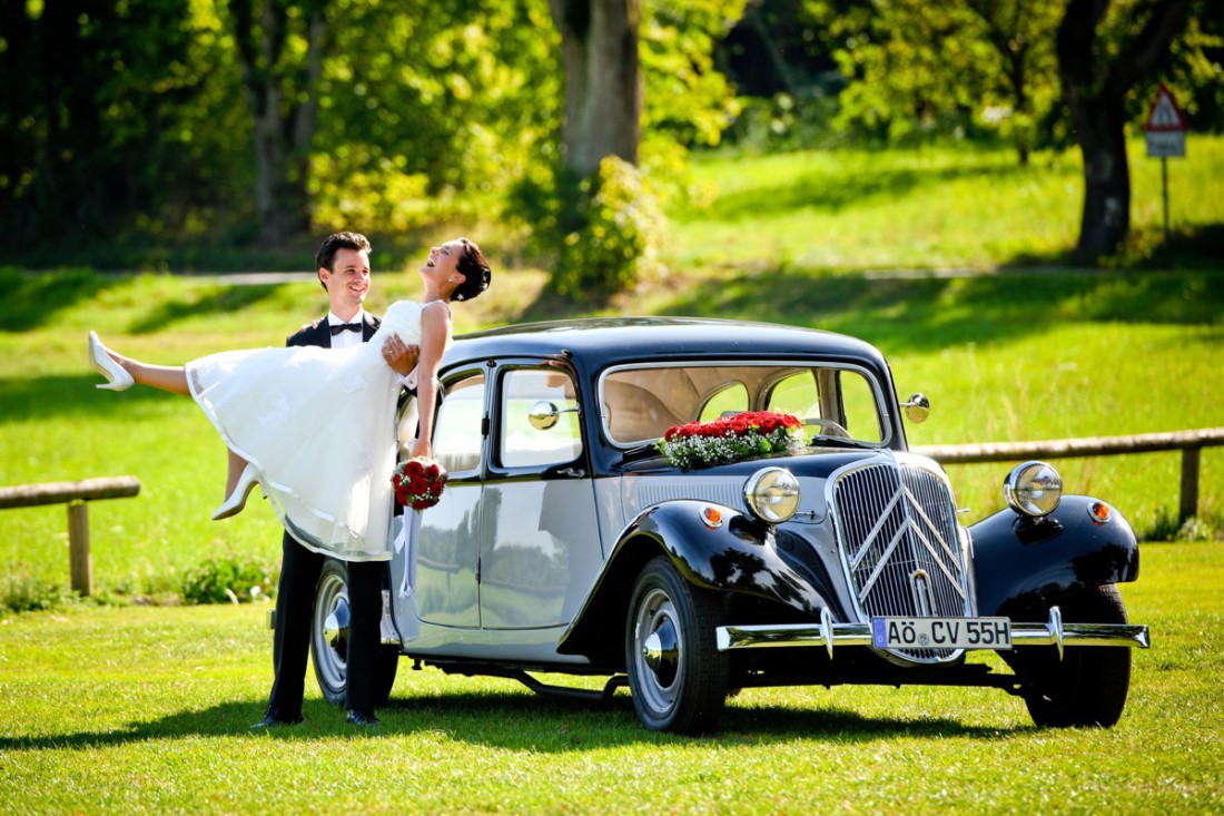 Hochzeitsauto Oldtimer-Tour Bayern